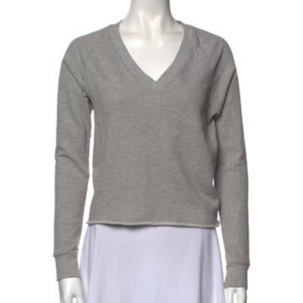 Haute Hippie Sheer Back Sweatshirt